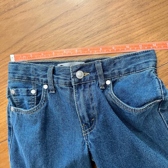 Levi Silver Tab Stay Loose Jeans Kids Size 8 Straight Baggy Adjustable Waist - Picture 8 of 10